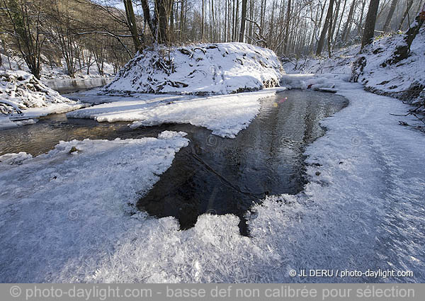 Ourthe en hiver